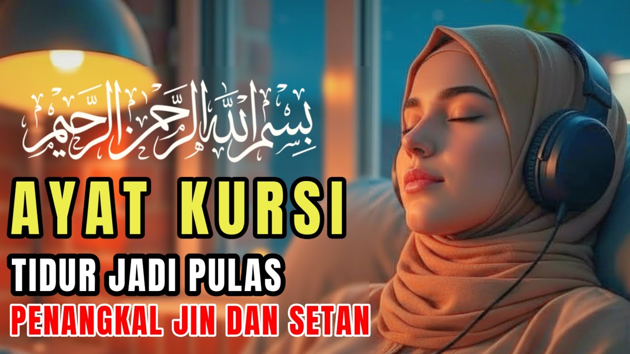 AYAT KURSI PENGANTAR TIDUR, AYAT KURSI PENGUSIR SETAN DAN JIN, ALQURAN PENGANTAR TIDUR