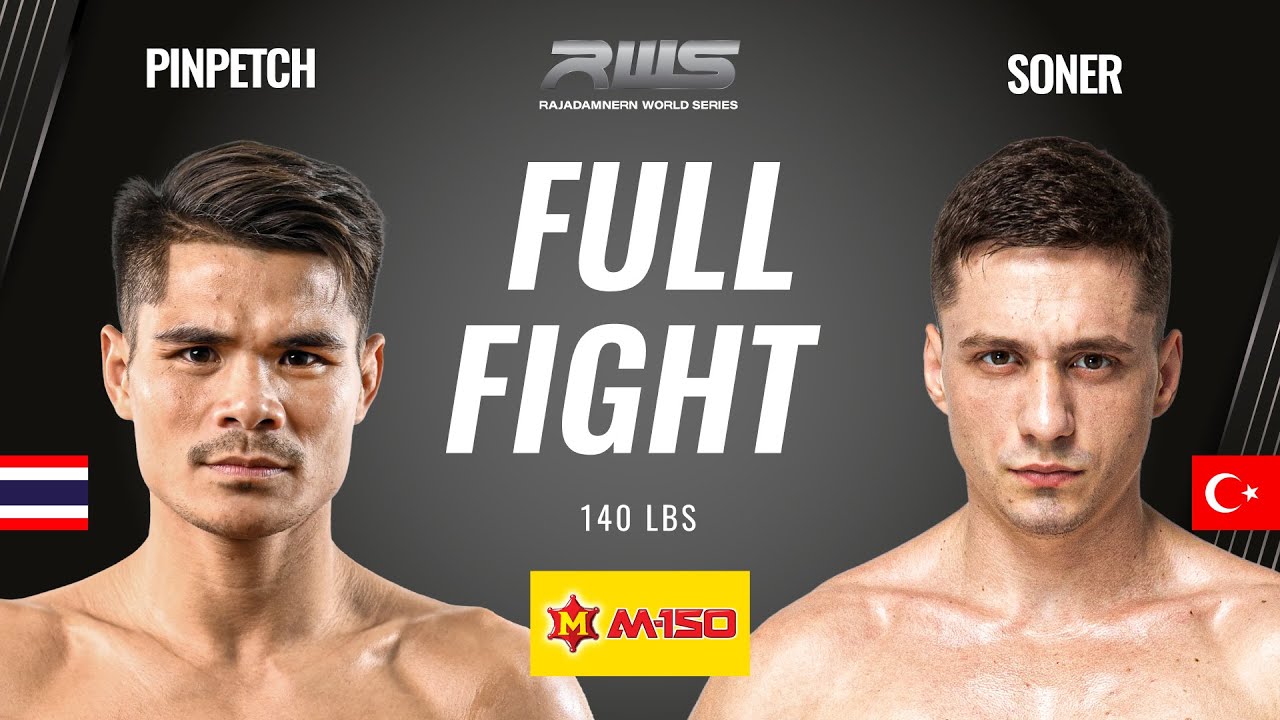 Full Fight l Pinpetch vs. Soner Venum Muay Thai l ปิ่นเพชร vs. โซเนอร์ วีนั่มมวยไทย l RWS
