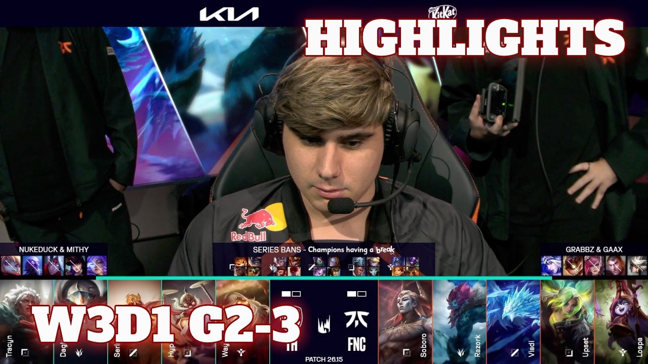 TH vs FNC - Game 3 Highlights | Week 3 Day 1 LEC Summer 2026 | Team Heretics vs Fnatic G3 W3D1