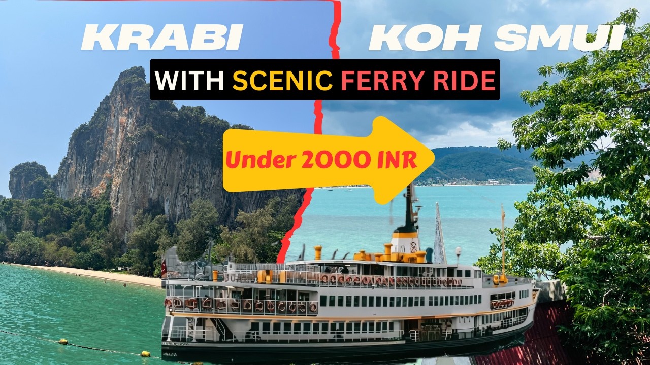 KOH SMUI, THAILAND | Explore Krabi to Koh Samui on a Budget NO HASSLE!