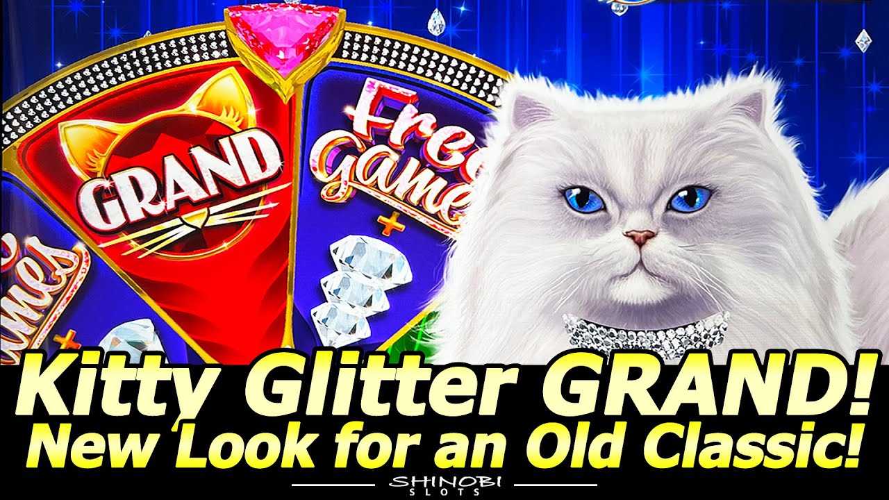 NEW Kitty Glitter Grand Slot Machine with Super Wheel Bonus! A New Take on an Old Classic at Yaamava