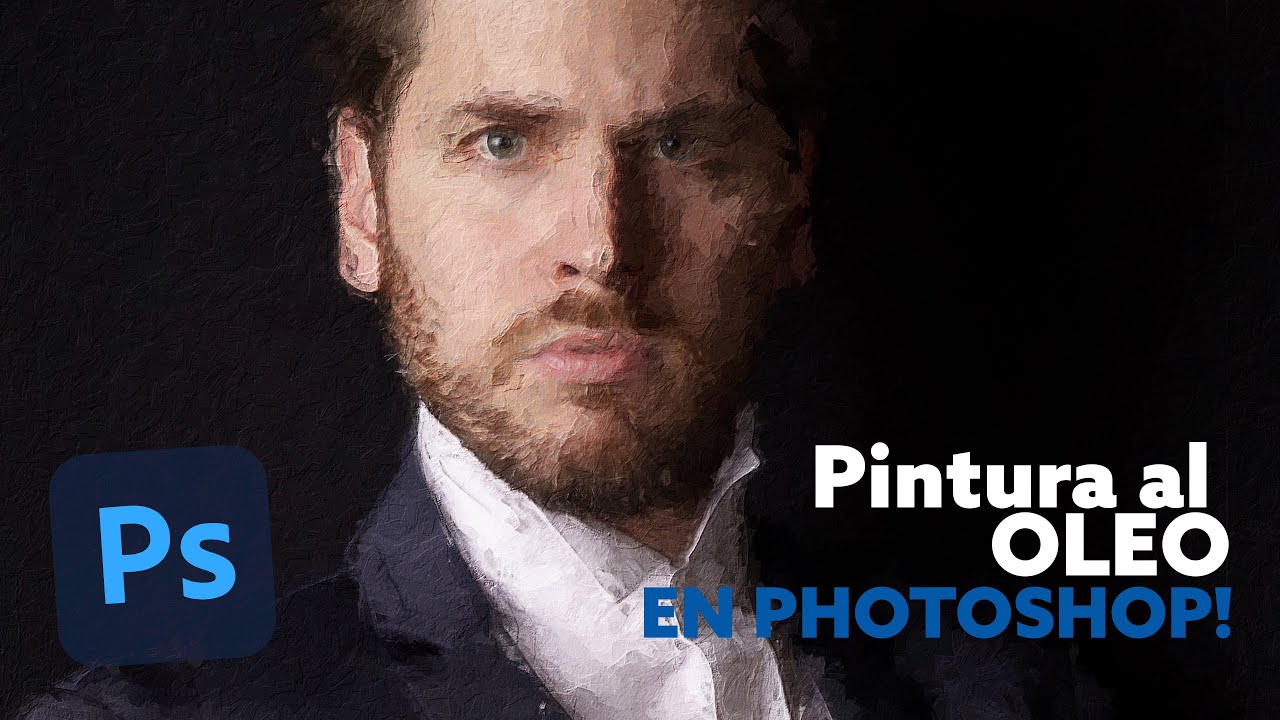 Como transformar una foto en pintura al oleo en Photoshop TUTORIAL