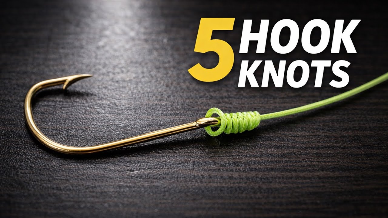 5 Fishing Hook Knots That Actually Hold