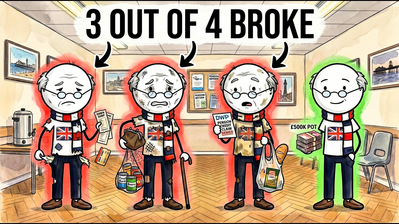 75% of People in the UK Will Retire Completely Broke (The Brutal Maths)