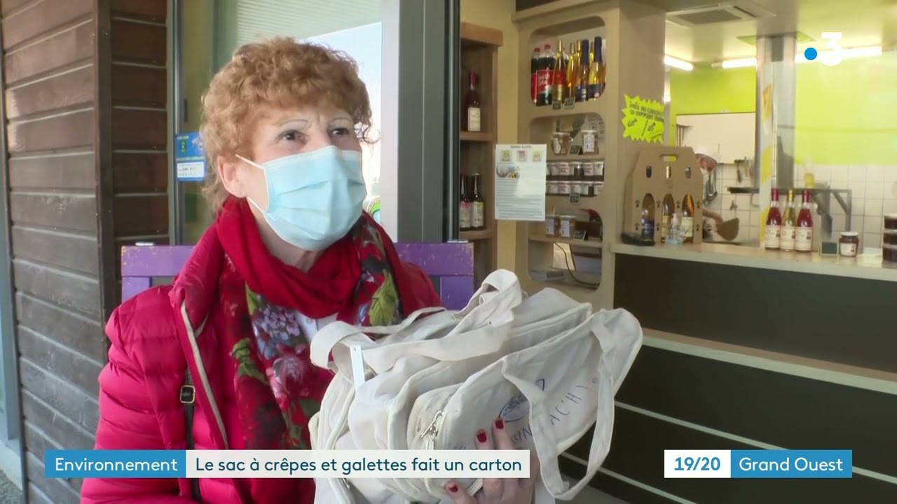 Le succ&egrave;s fulgurant des sacs &agrave; galettes de Youenn &agrave; Langueux
