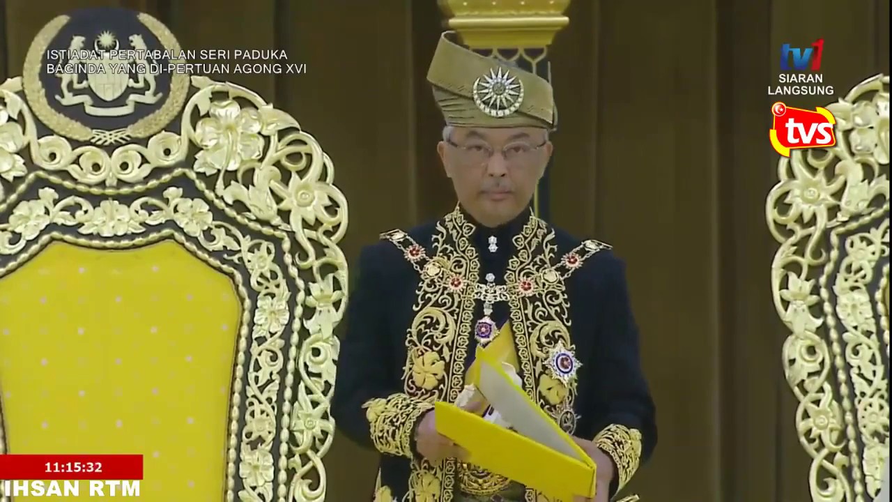Nobat Terengganu (Raja Bertabal) - Pertabalan Yang di-Pertuan Agong ke-16