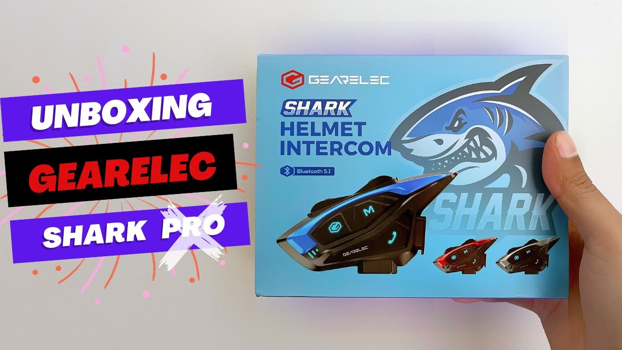Unboxing intercom Gearelec Shark (non pro) - intercom yang sedang ramai dicari