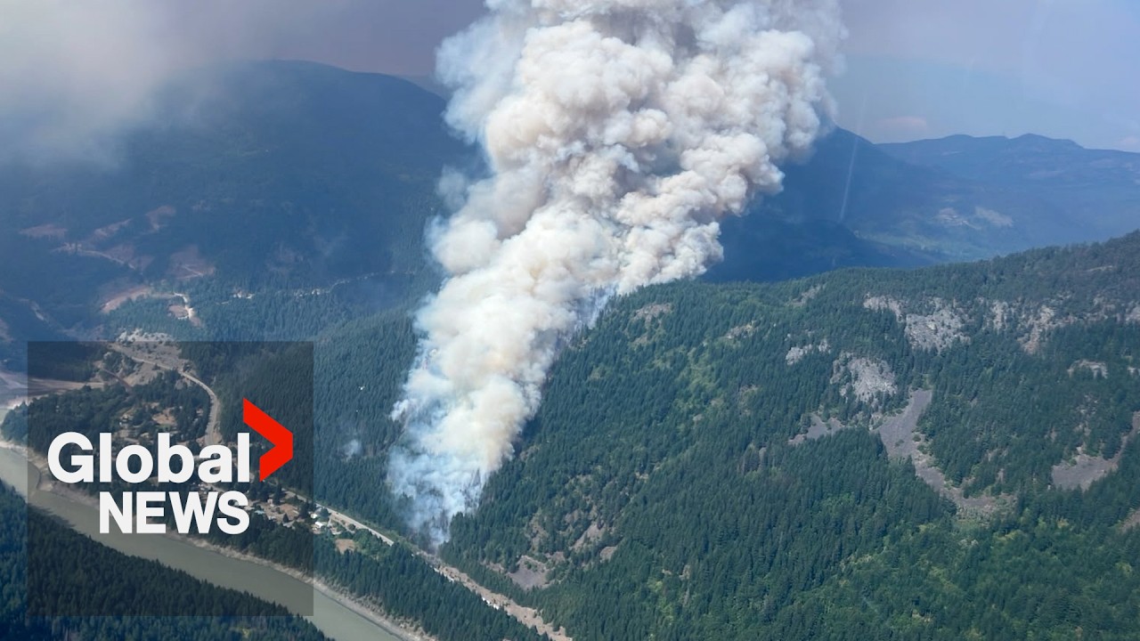 Hot, dry conditions fuel BC wildfires as evacuation orders expand