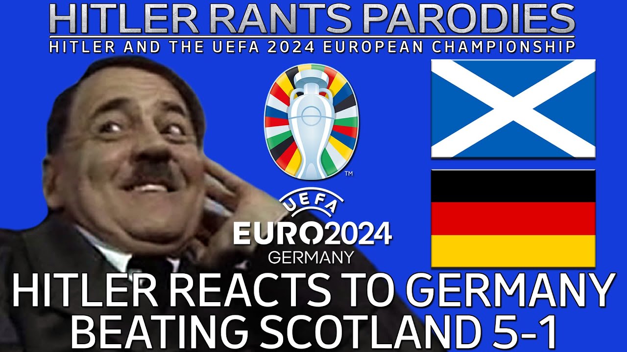 Hitler reacts to Germany beating Scotland 5-1