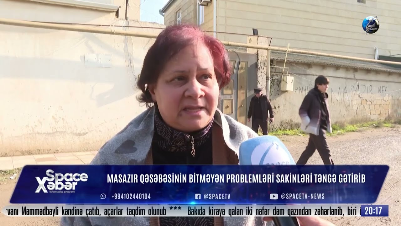 Masazır qəsəbəsinin bitməyən problemləri