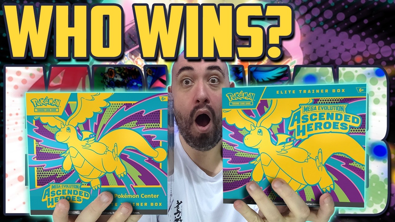 Pokémon Center vs Retail Ascended Heroes ETB… Who Wins?!