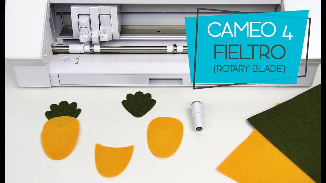 Corte de Fieltro en Silhouette Cameo 4 (cuchilla rotatoria)