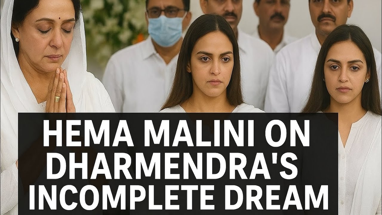 Inside Dharmendra’s Prayer Meet: Hema Malini Opens Up on Love, Loss & Legacy