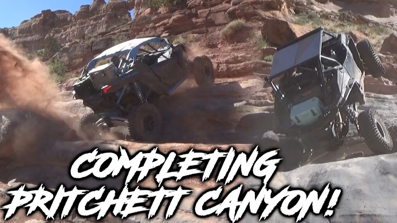 Moab Pritchett Canyon Round 2! | RZR, Can Am X3, Turbo S
