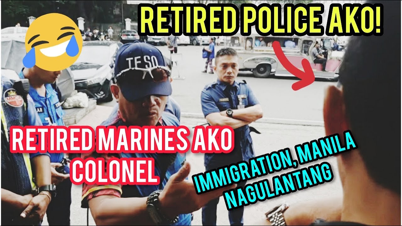 RETIRED POLICE KA! RETIRED MARINES AKO! BOOM! 🤣🤣 KAHIT NA ANO PA ANG POSITION NYO, TITIKITAN KAYO!!