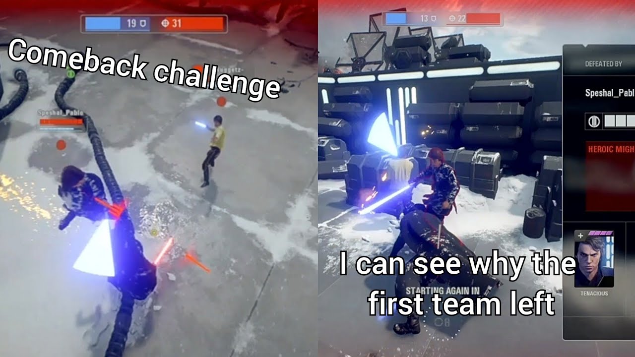 Lows but annoying comeback match | Heroes vs Villains