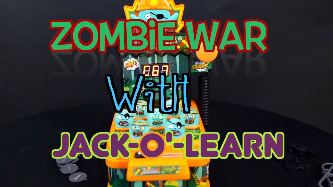 Zombie War Arcade Toy with Jack-O'-Learn