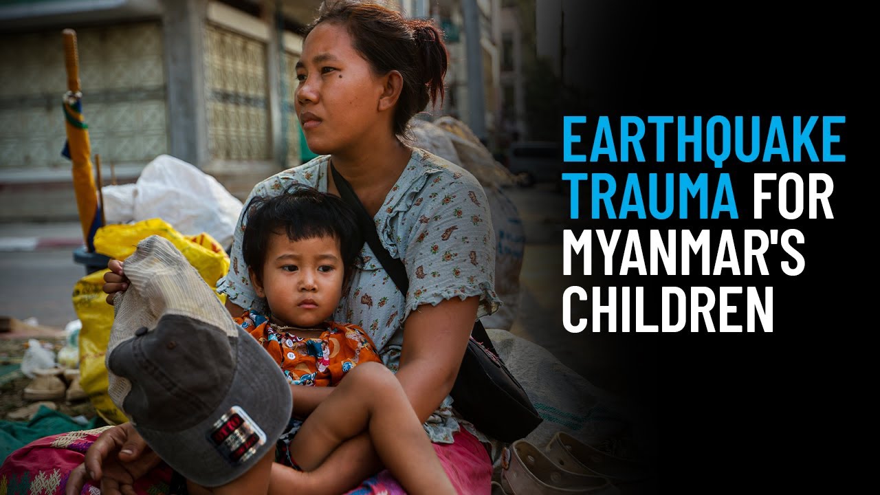 Earthquake Trauma for Myanmar's Children