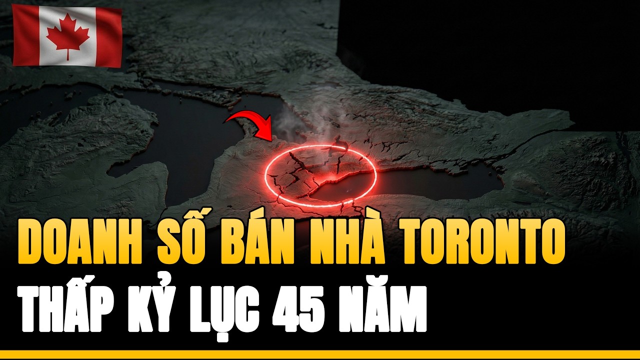 Vì Sao Doanh Số Bán Nhà Toronto Canada Thấp Kỷ Lục 45 Năm?