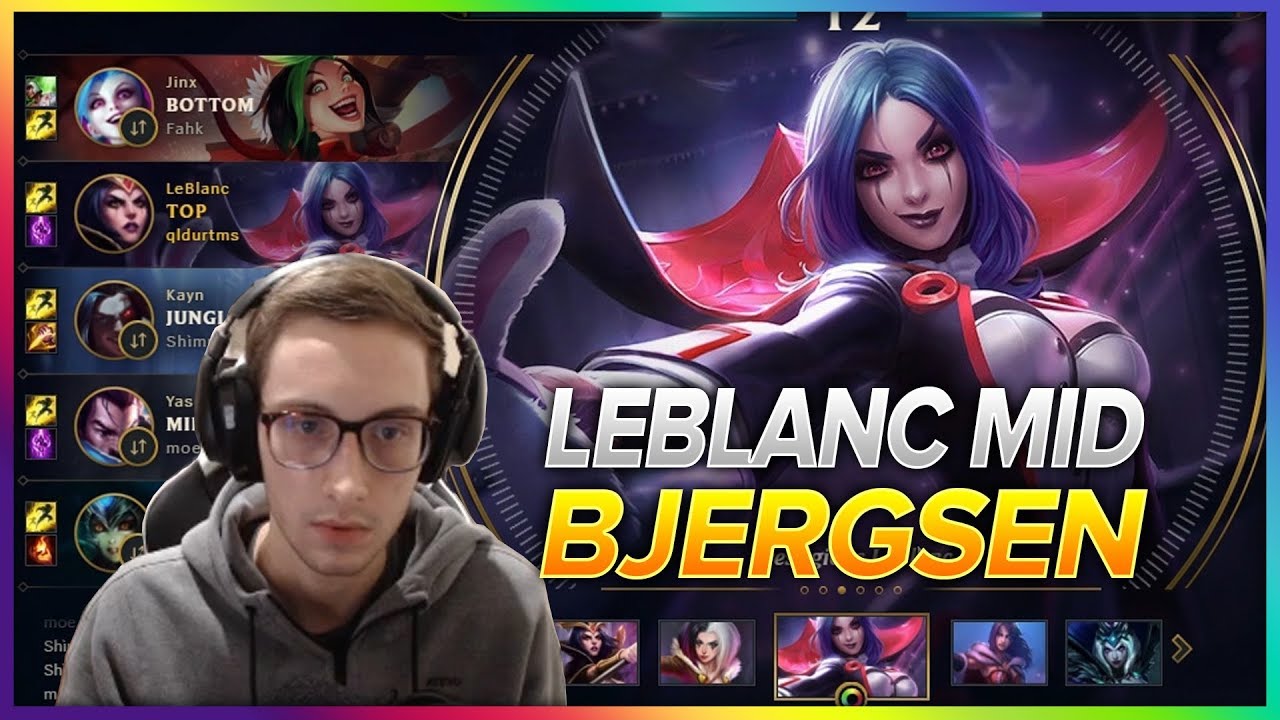 620. Bjergsen Leblanc vs Twisted Fate Mid - Patch 8.8 Season 8 - Bjergsen Stream