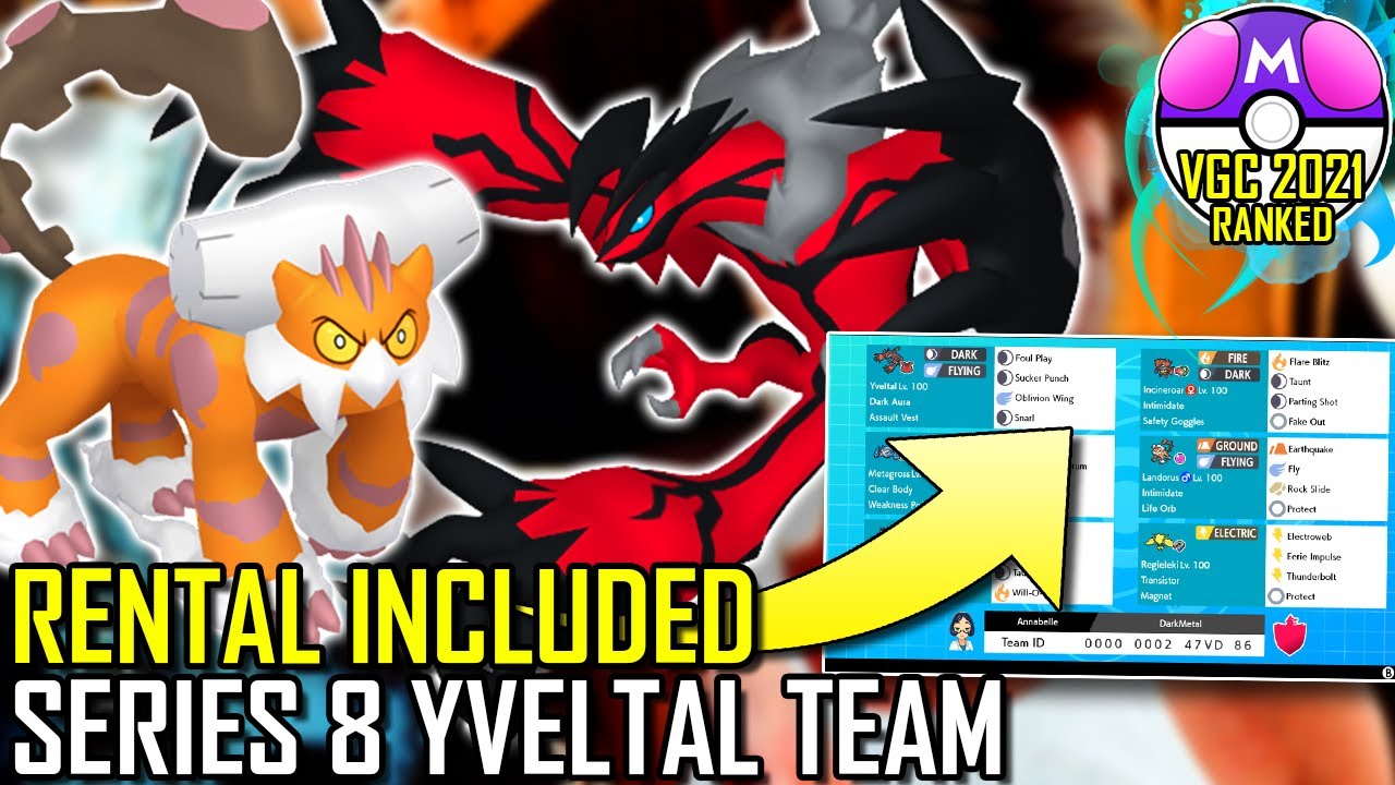 SERIES 8 YVELTAL LANDORUS TEAM | VGC 2021 | Pok&eacute;mon Sword & Shield - Pok&eacute;sports