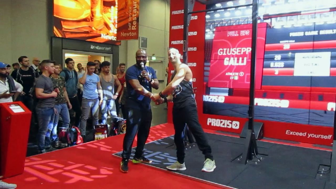 FIBO2017 calisthenics pull ups championship competition
