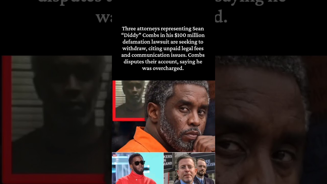 Diddy&rsquo;s Lawyers Want OUT of His $100M Lawsuit! 👀 #celebrity