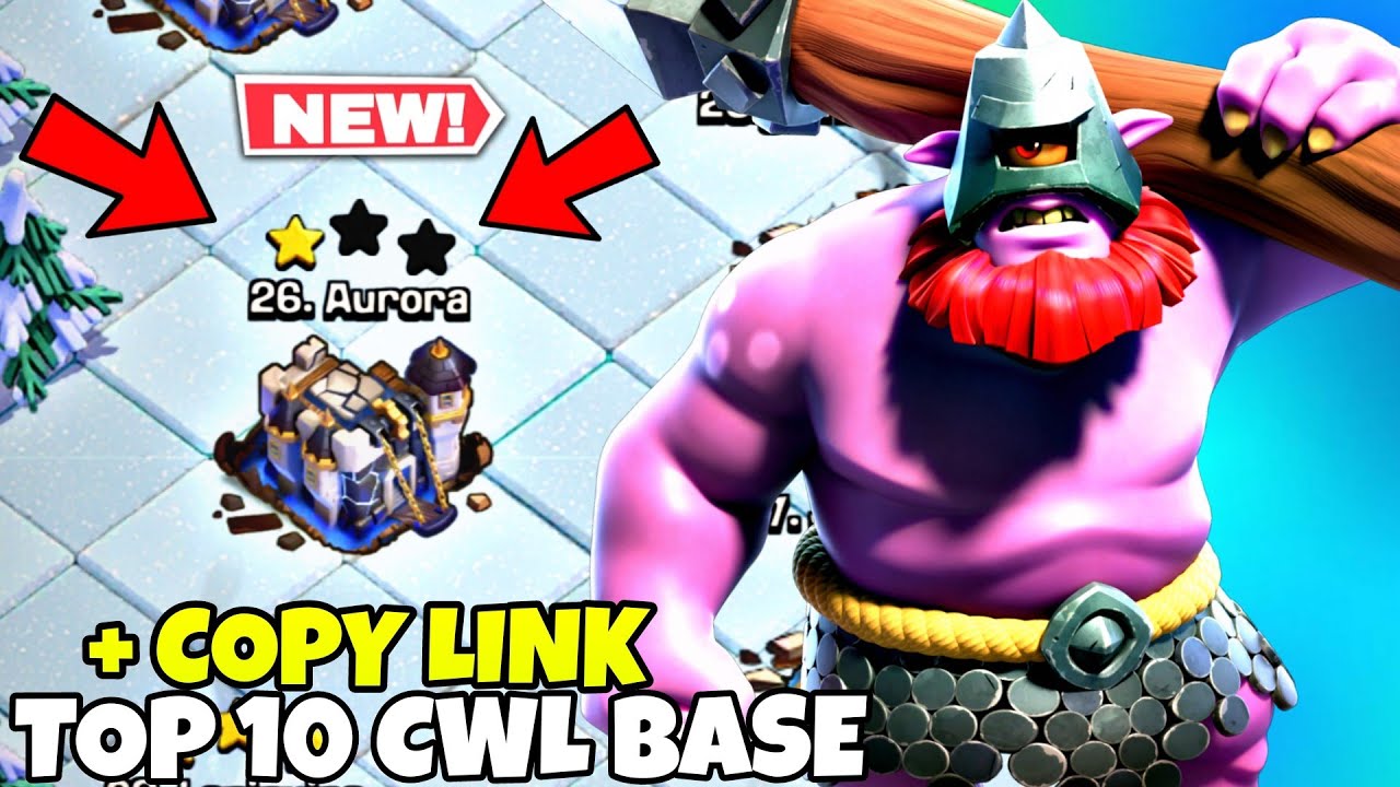 After Update New Top 10 Th18 CWL Base Link | Best Th18 Clan War League Base | 2026 Th18 CWL Base