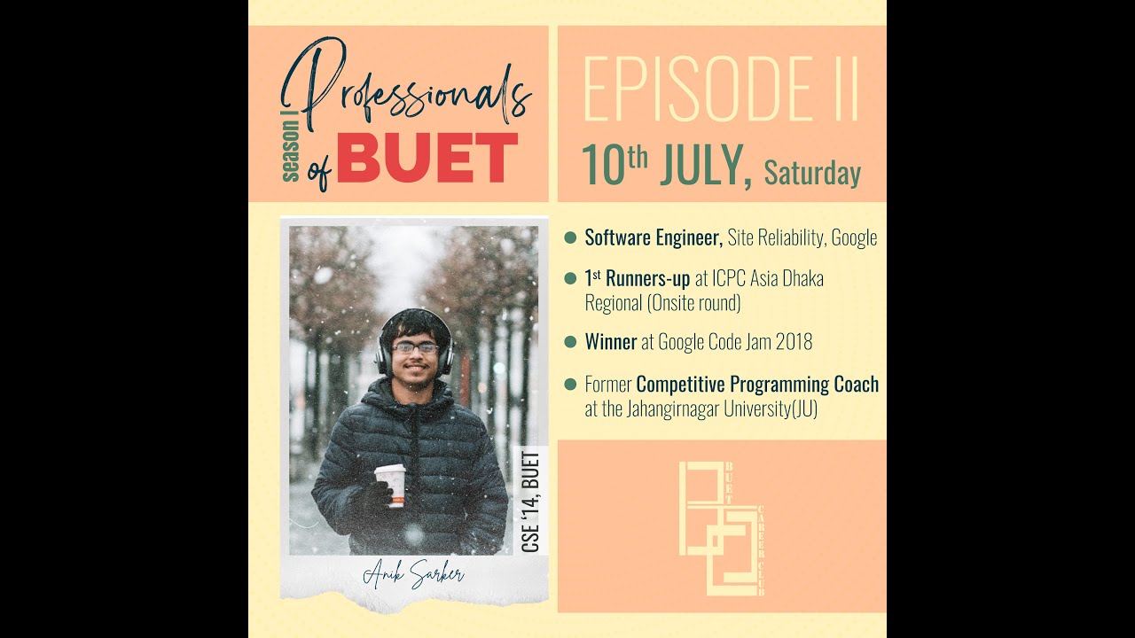Professionals of BUET | S01 | E02 | Anik Sarker