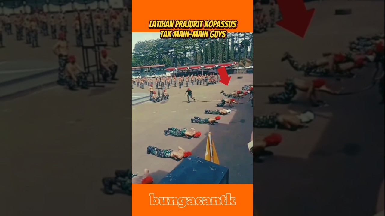 mau jdi kopassus nyawa taruhannya 😱#kopassus #tni #bravotni #trending #shortvideo