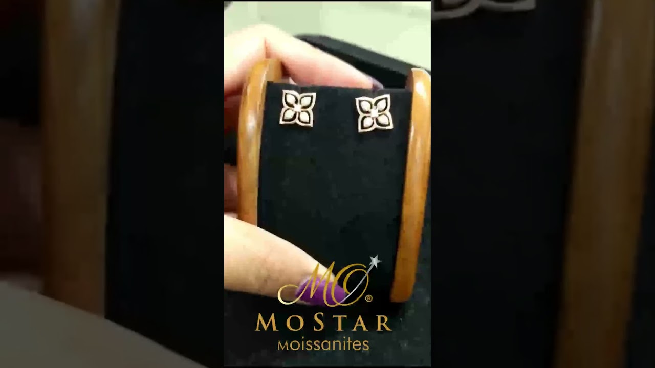 Moissanite Earrings | Best Alternative to Diamond - Buy Back & Exchange value 