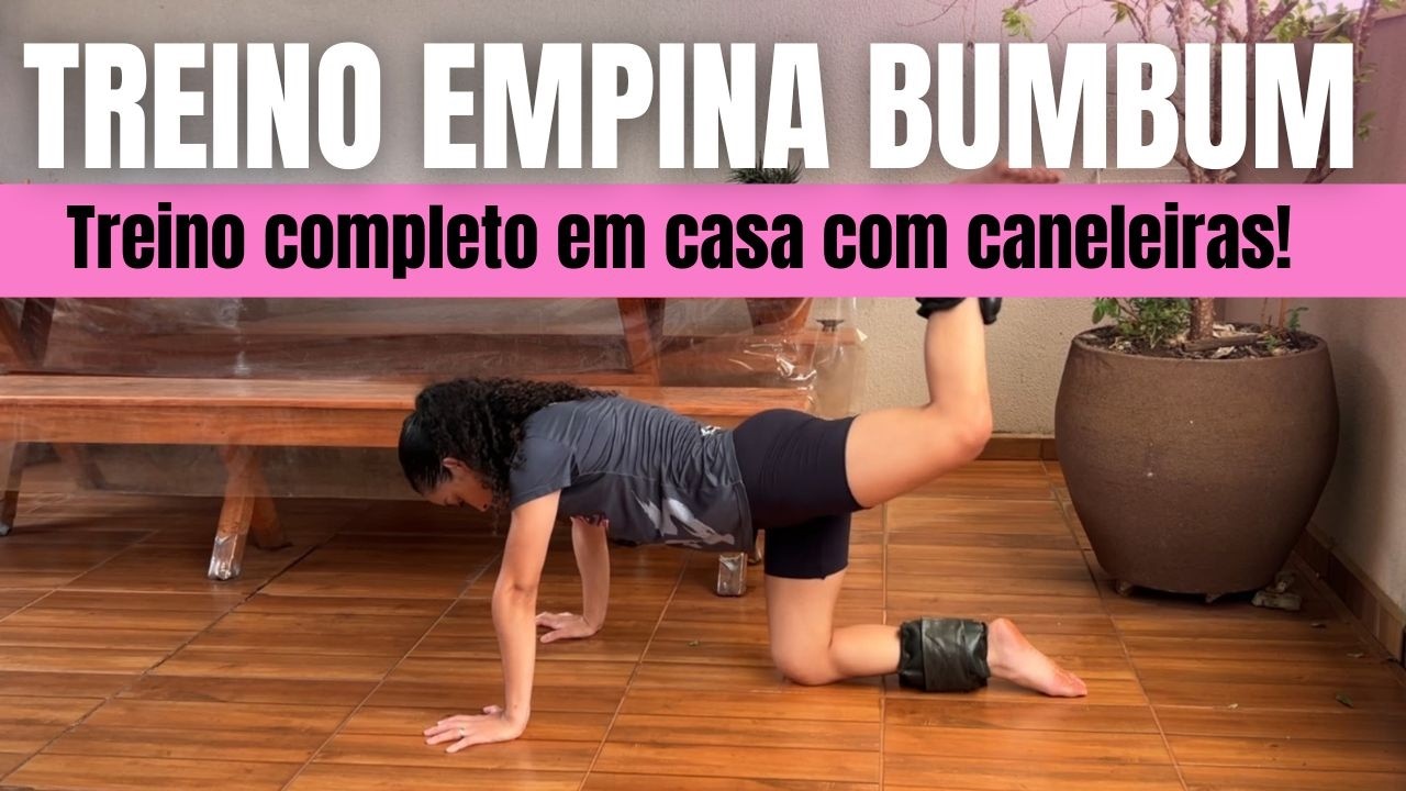Treino COMPLETO para BUMBUM | aumentar os glúteos rápido em casa em 12 minutos
