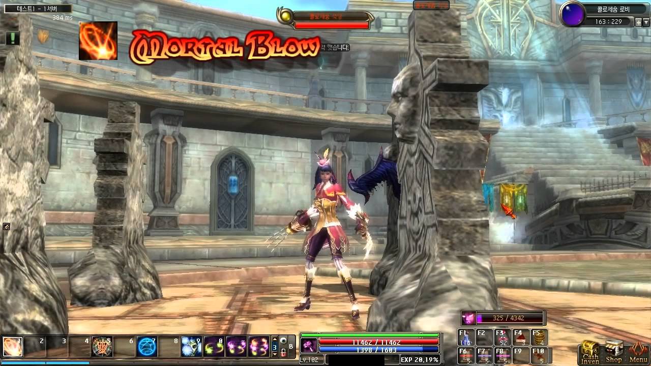Dekaron Korea - Alive 「Half Bagi」Skills Showcase