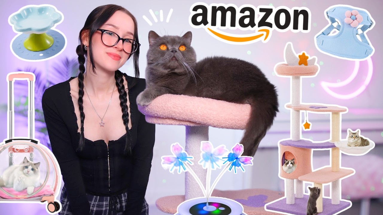 I Bought The MOST WISHED FOR Cat Products From Amazon... *are they worth buying?!*