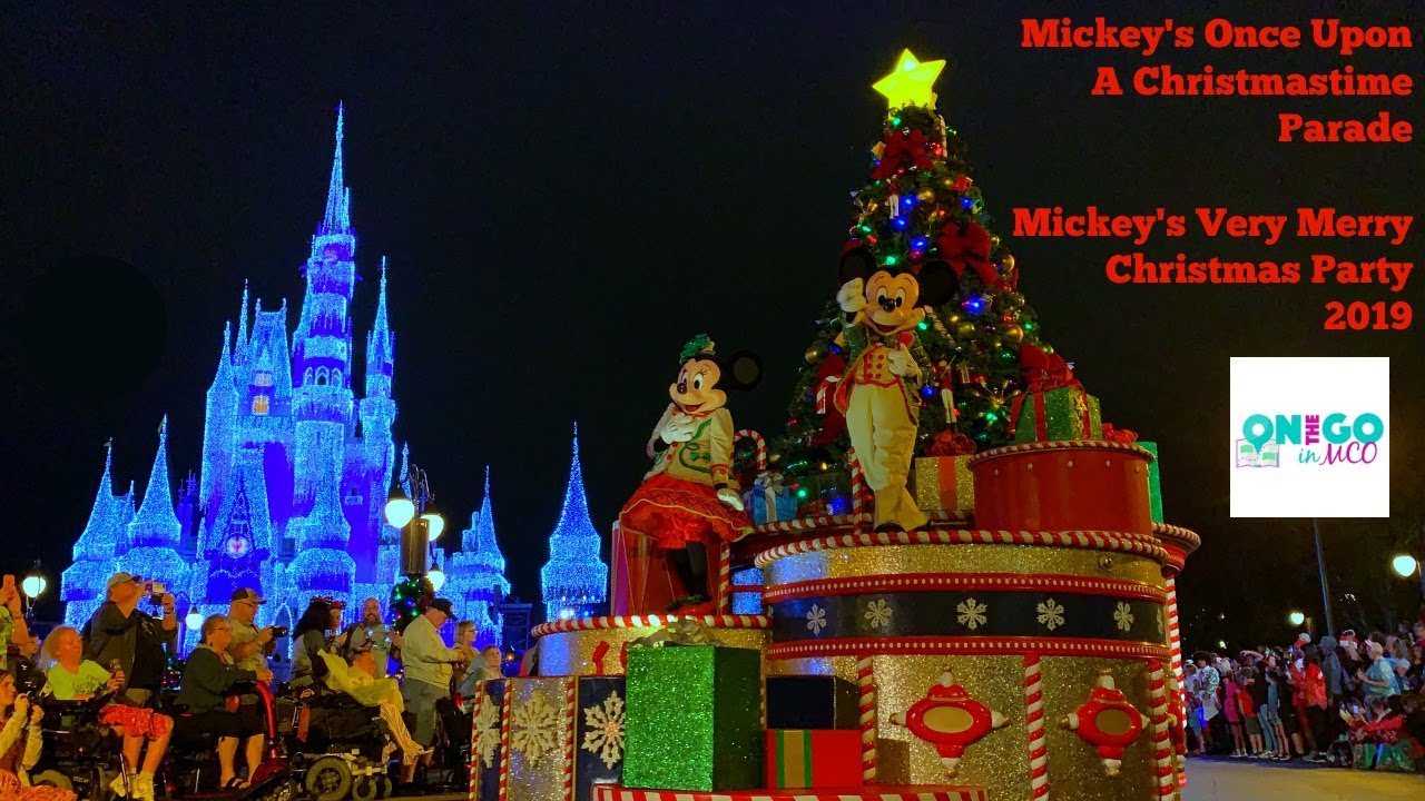 Mickey's Once Upon A Christmastime Parade - Mickey's Very Merry Christmas Party 2019