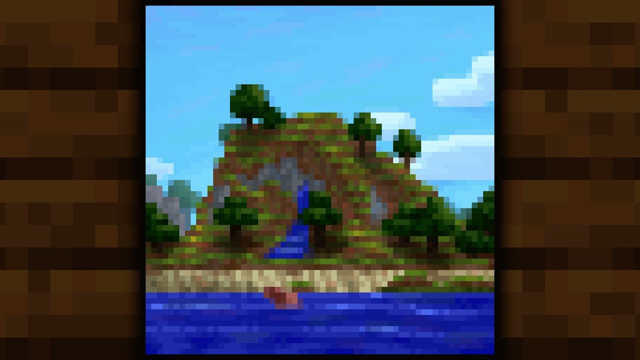 Minecraft Unpacked Painting | 4K Frame TV Art Relaxing Screensaver