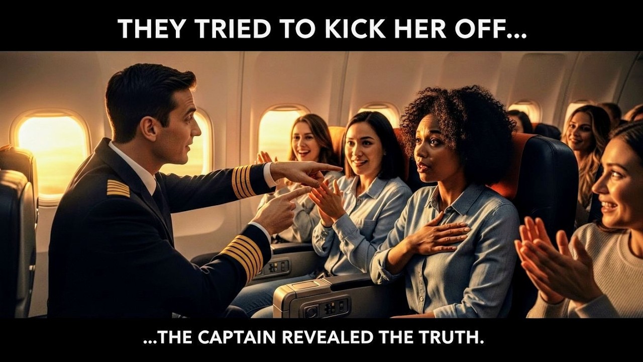 Crew Ordered a Black Woman Off the Plane… Then the Captain Revealed Who She Was
