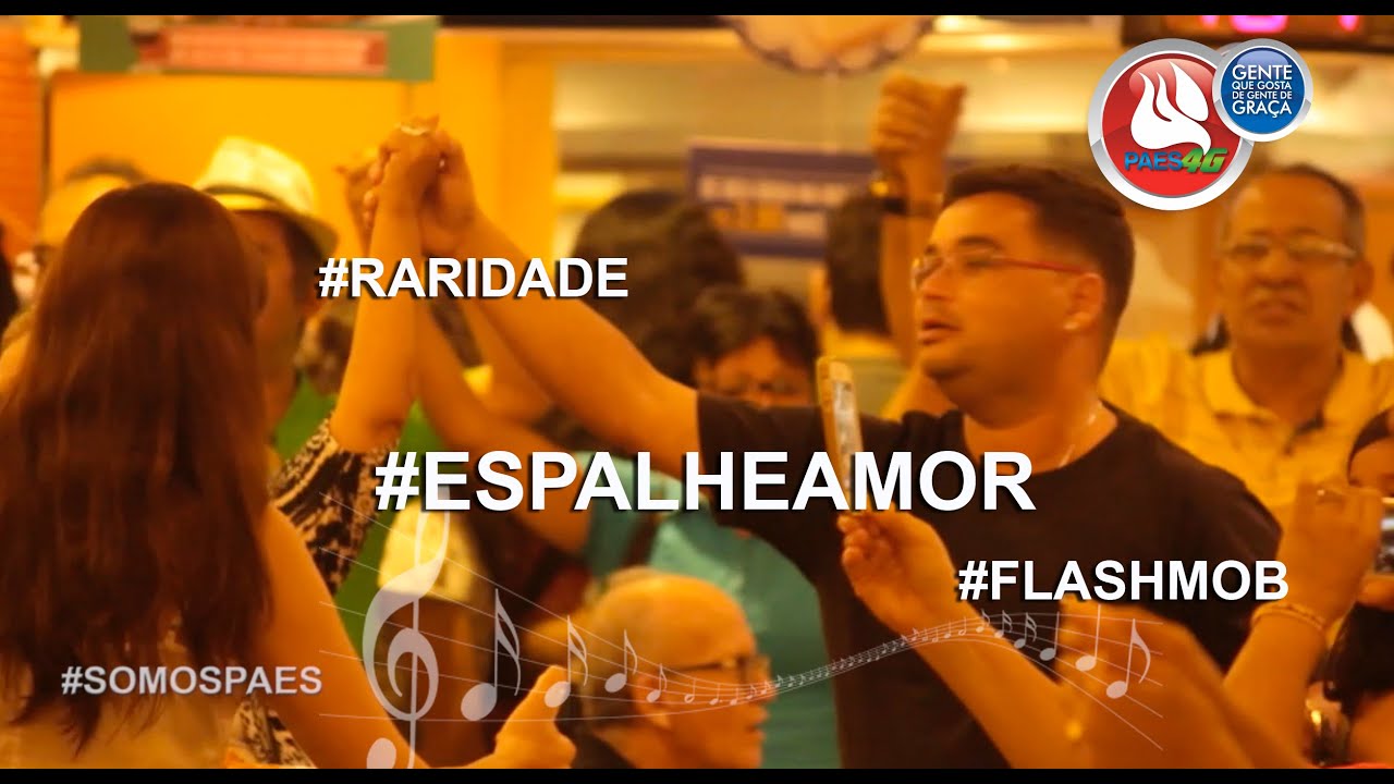 O Melhor FlashMOB em um  Shopping  de Recife cantando Raridade - Impactante e Inesquecível