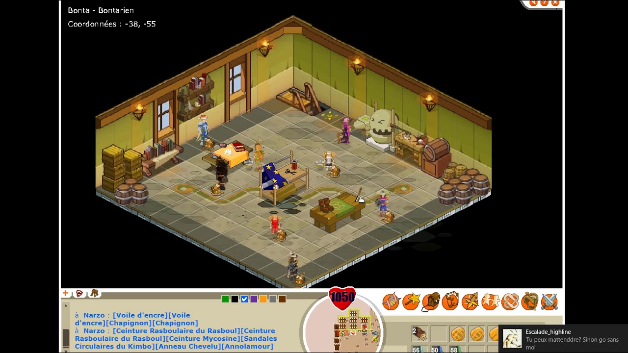 DOFUS ERATZ : 10 tentative exo PA sur item THL