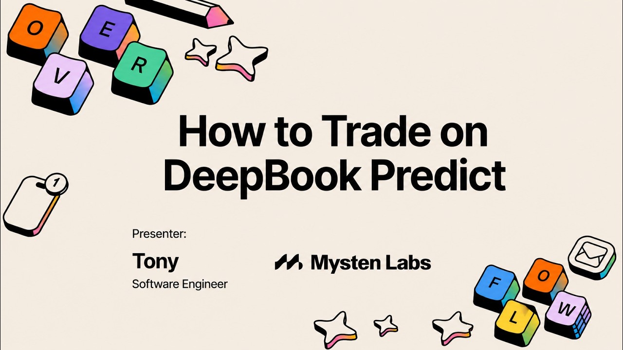 Sui Overflow 2026 Workshop: How to Trade on DeepBook Predict