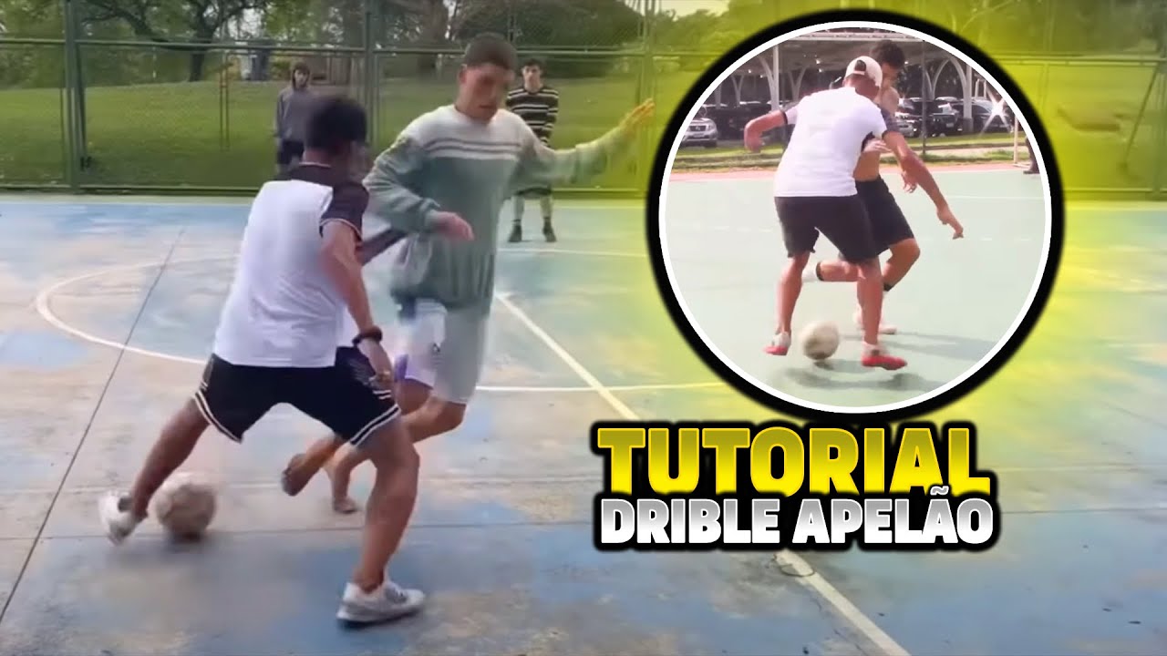 O drible mais APELÃO do futsal 😱⚡️!!! - TUTORIAL DO CORTE EM V -