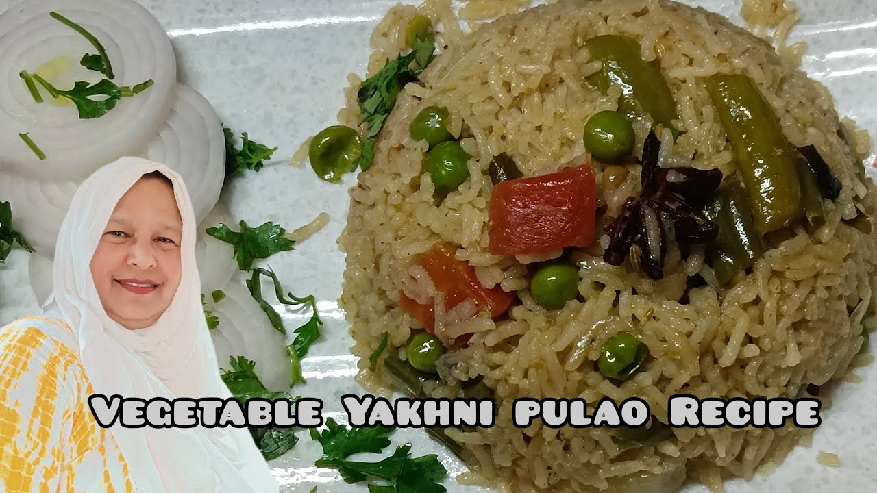 Veg Yakhni Pulao Recipe || Ab Ghar per banaye Easy Veg Pulao 