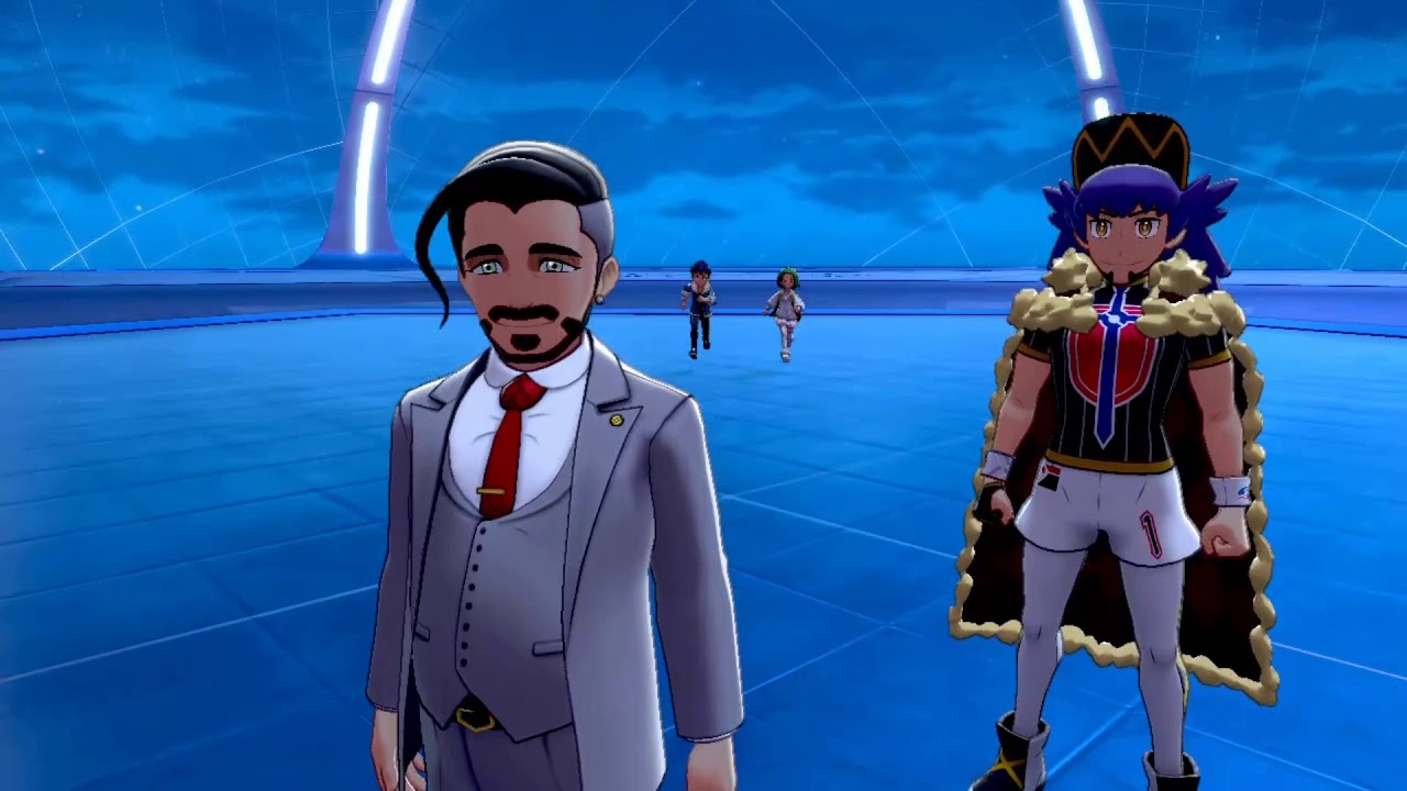 Chairman Rose Cutscene in Pokemon Sword and Shield