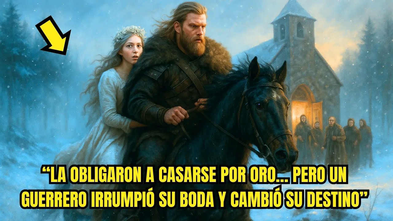 “LA OBLIGARON A CASARSE POR ORO… pero un guerrero irrumpió su boda y CAMBIÓ SU DESTINO”