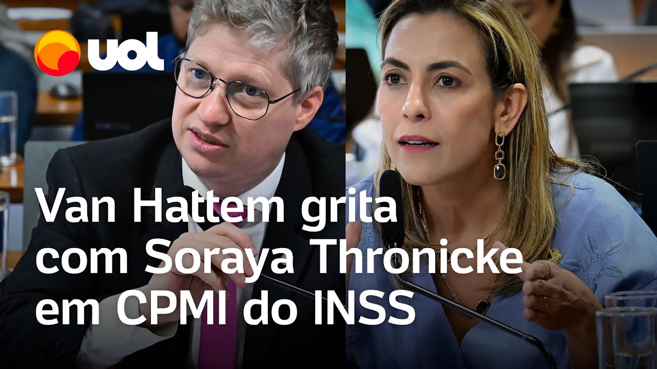 Van Hattem grita com Soraya Thronicke durante CPMI do INSS: ‘Defendendo vagabundo’