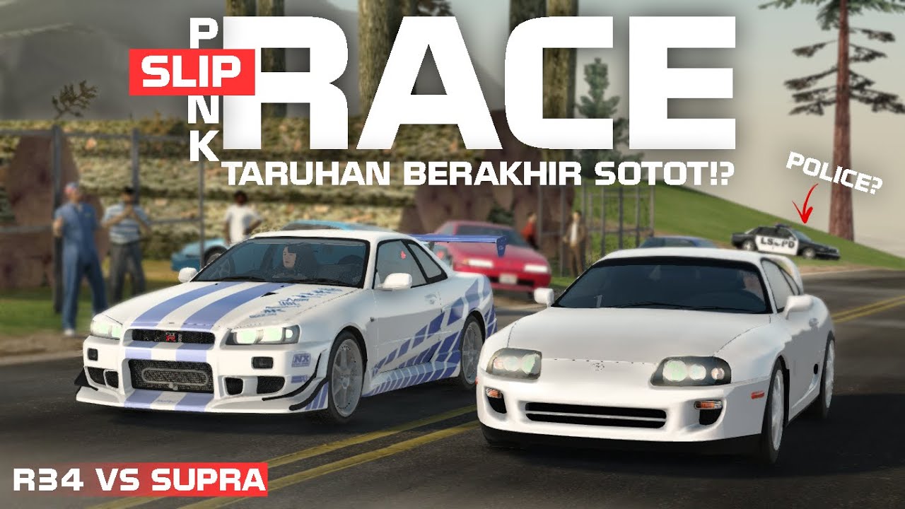 BALAP TARUHAN BERAKHIR PURSUIT?! GTA SAMP