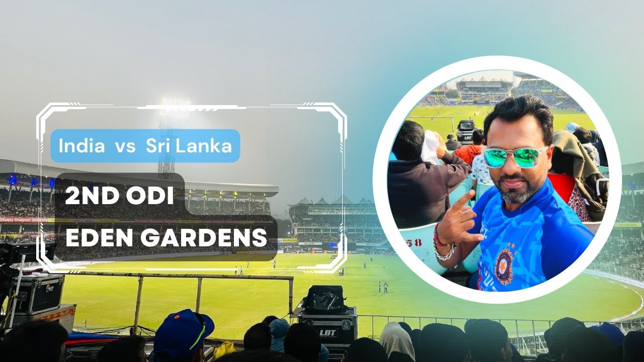 India vs Sri Lanka 2nd ODI at Eden Gardens Just see Virat Kohli Reception