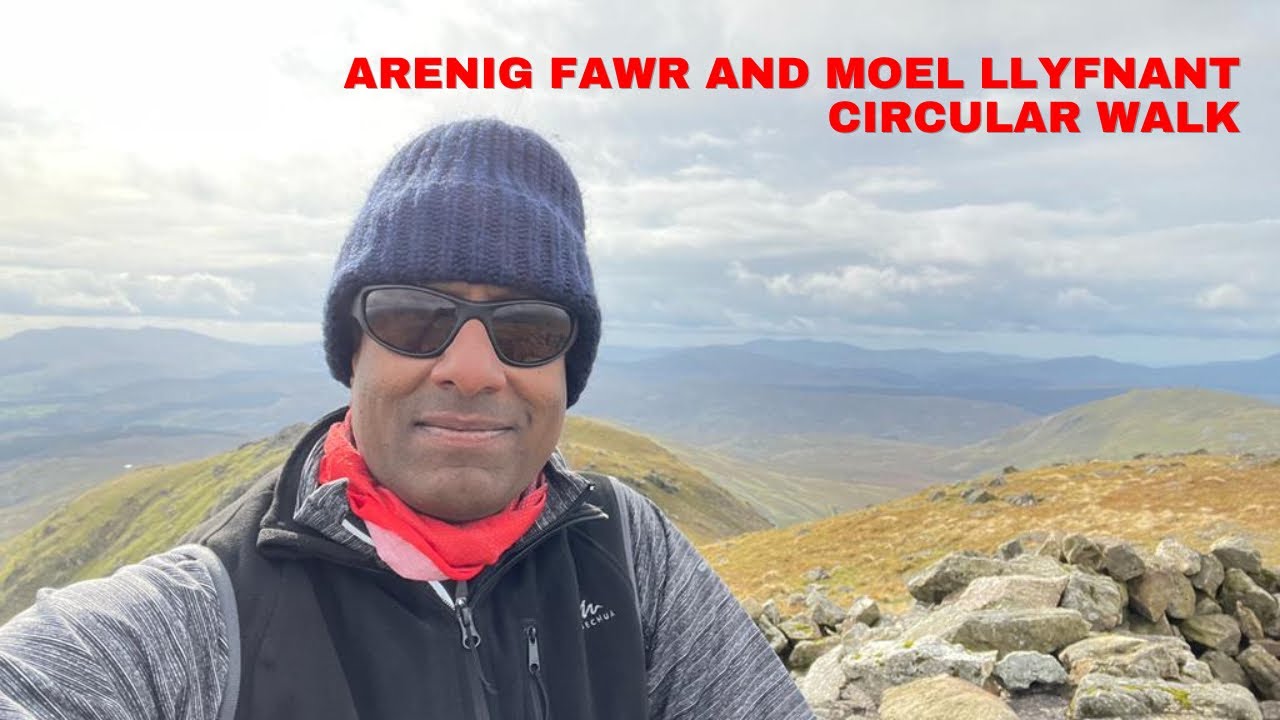 Arenig Fawr and Moel Llyfnant circular walk, Snowdonia National Park, Wales