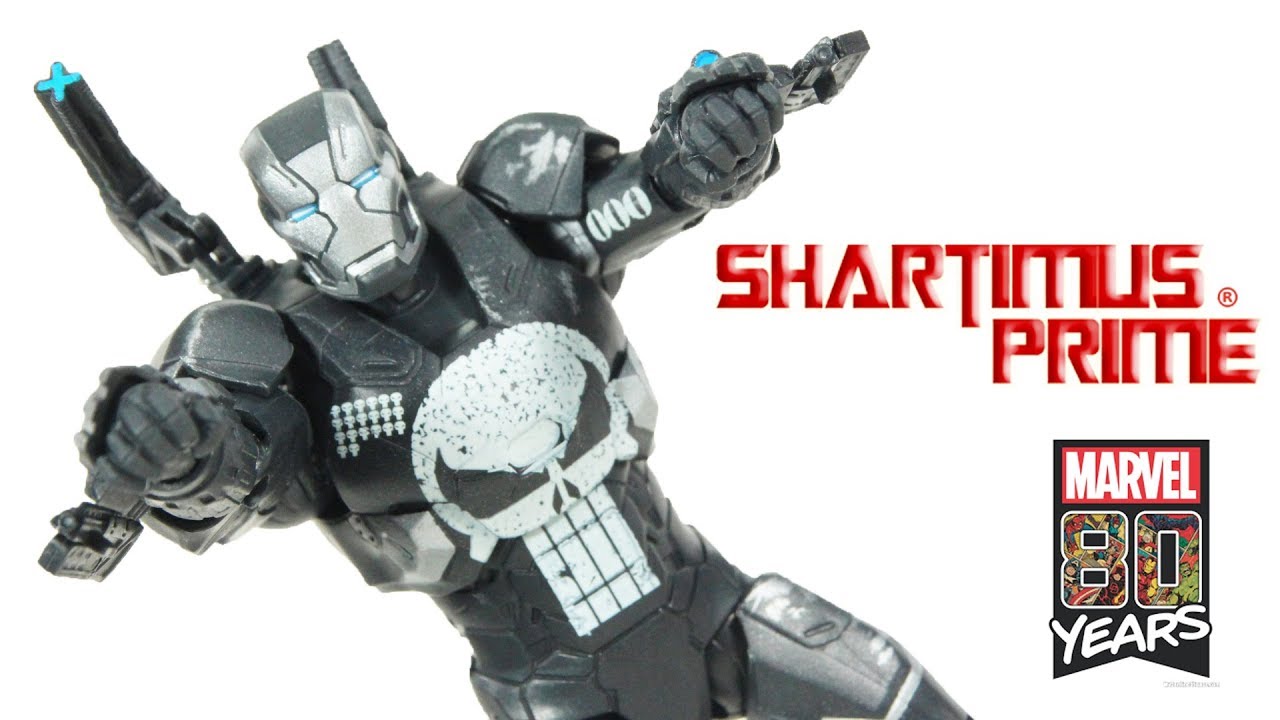 Marvel Legends Punisher War Machine 80 Years Hasbro Comic Book Action Figure Review