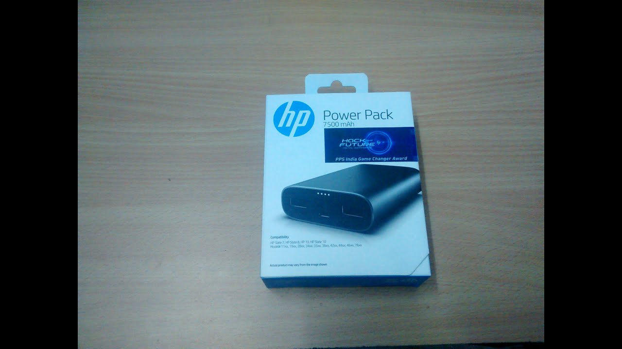 HP powerpack Powerbank Unboxing and overview